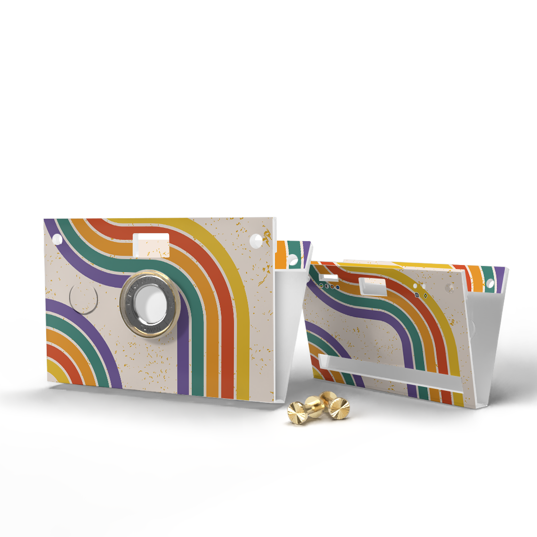 Paper Case - Rainbow Wave